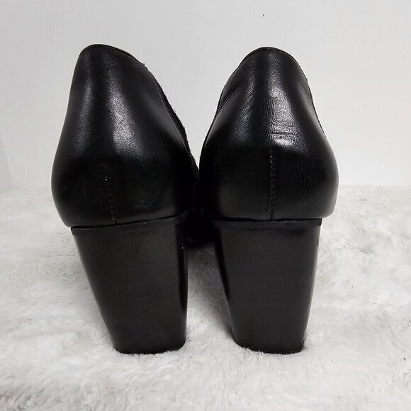 Matisse Pumps Black Suede Embroidered Goth Grunge Boho 10M - Picture 7 of 16